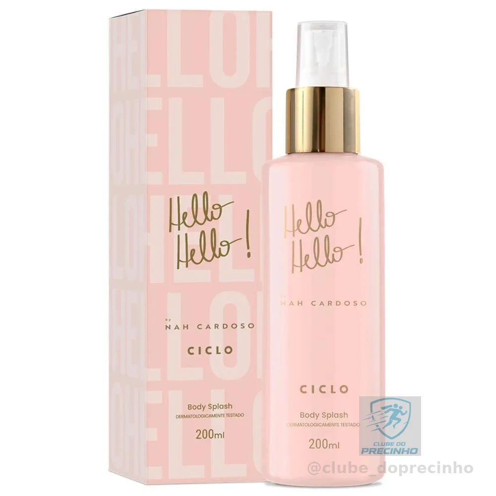 Body Splash Hello Nah Cardoso 200ml