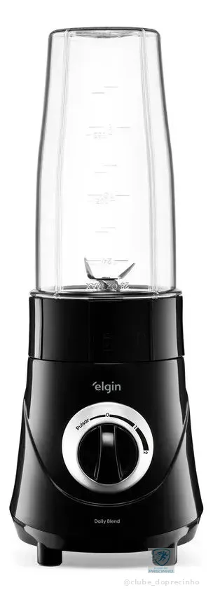 Liquidificador Portátil Daily Blend Elgin 350w 750ml Preto