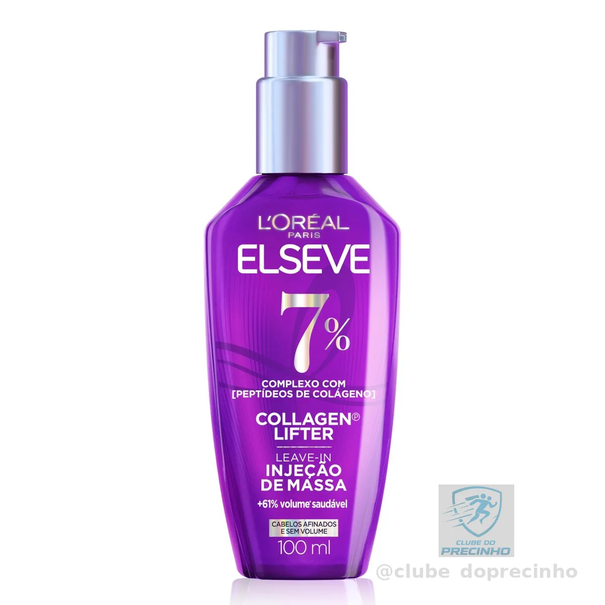 Leave-in L'Oréal Paris Elseve Collagen Lifter Para Cabelos Finos 100ML