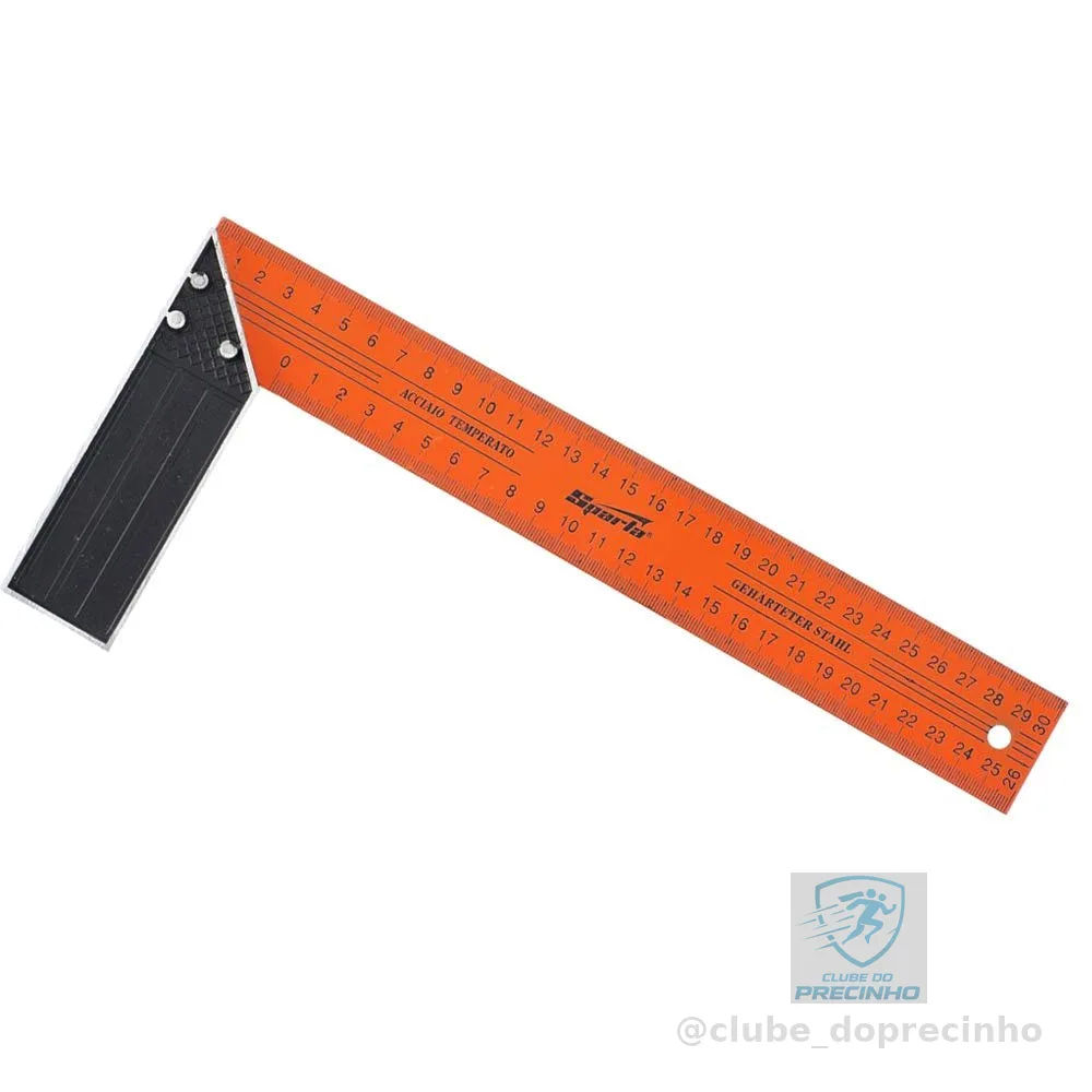 Sparta Esquadro 12 Pol. - 300 Mm Metalico