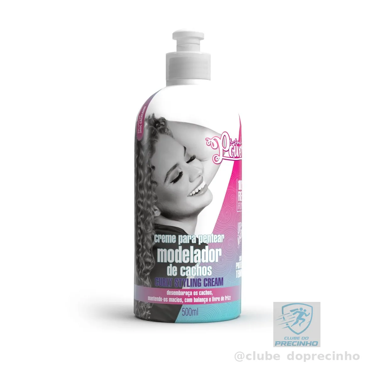 Creme para Pentear Modelador de Cachos Soul Power Curly Styling Cream - 500ml