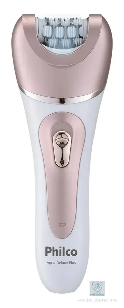 Depilador Philco Aqua Deluxe Plus Pdp02r Cor Branco/Rosa