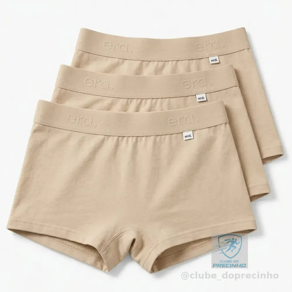 Kit 6 Shorts Femininos Bege Confortável Esportivo Academia Bege Liso Gg-44