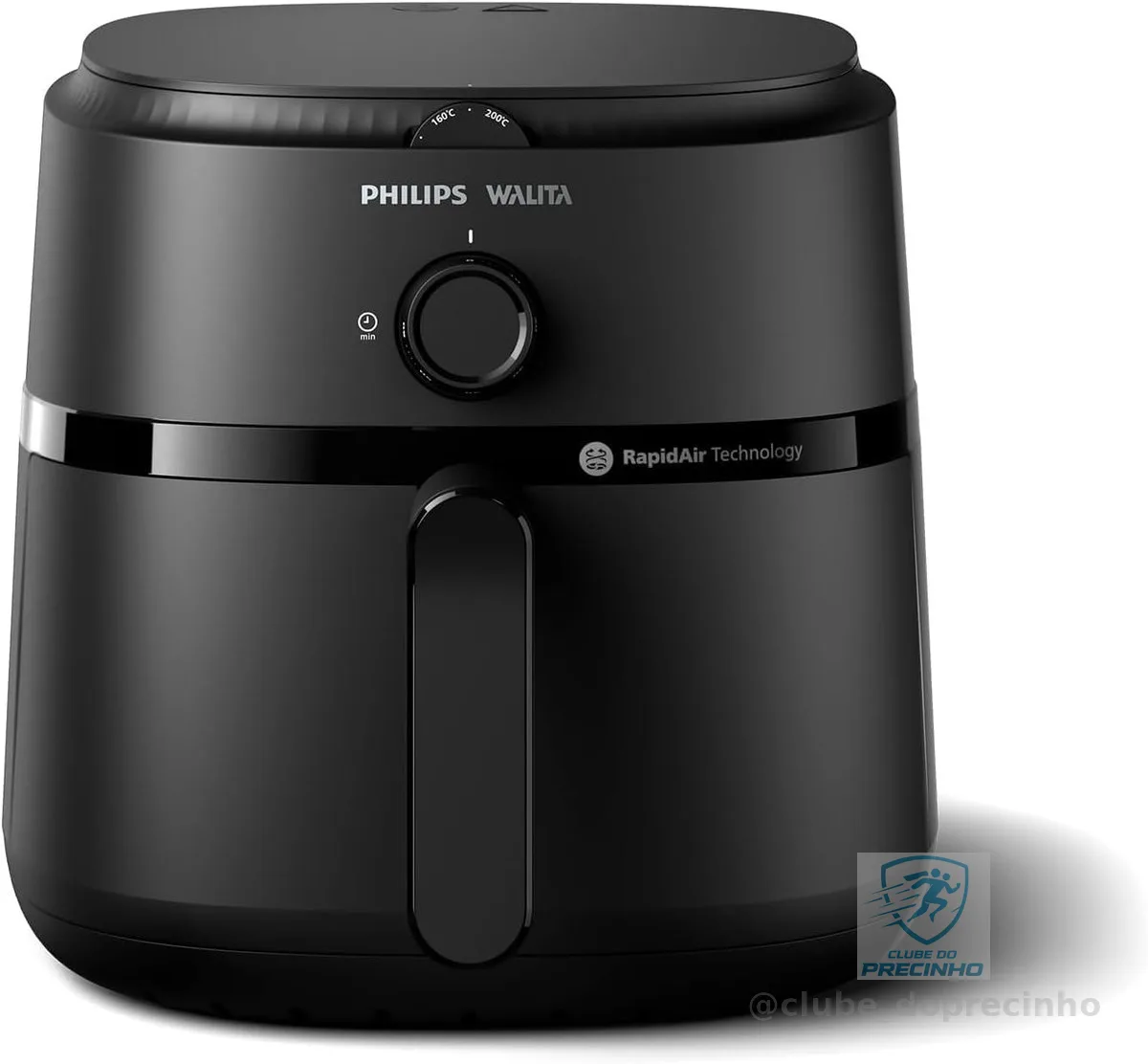 Philips Walita Fritadeira Airfryer Série 1000 XL 6,2L, Preta, 110V