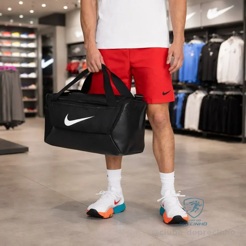 Bolsa Nike Brasilia 9.5 Unissex Preto