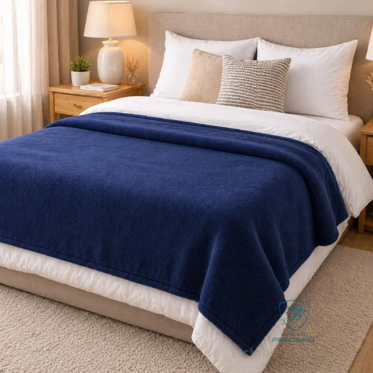 Kit 2 Cobertor Casal Manta Mantinha Cobertores Microfibra Soft Veludo 2,00x1,80 Mts Grossa Macia Coberta Quente Felpudo... Liso 650 G Sortido