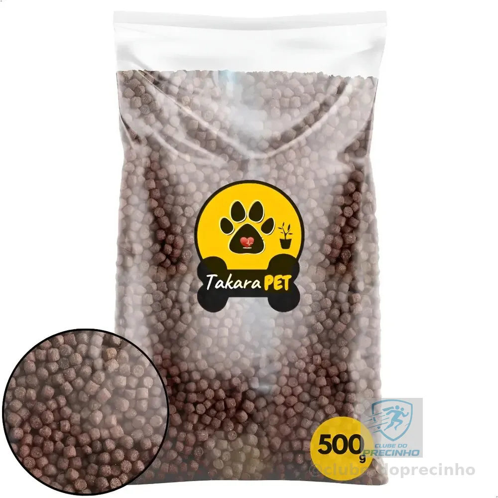 Ração Para Tartaruga Jabuti E Tigre Dágua 500gr