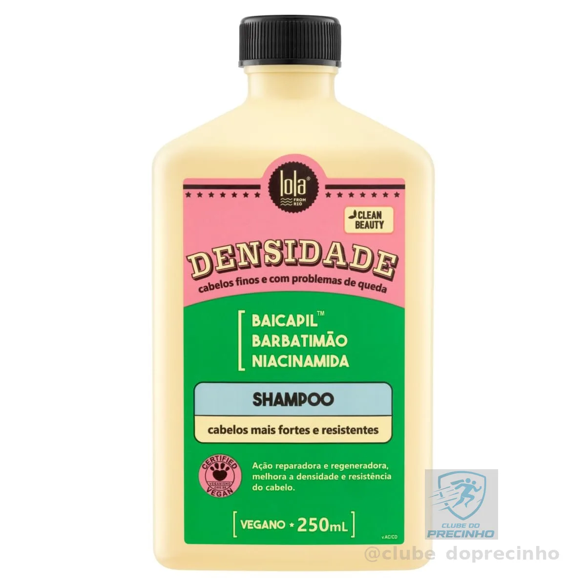 Densidade Shampoo 250ml , Lola Cosmetics