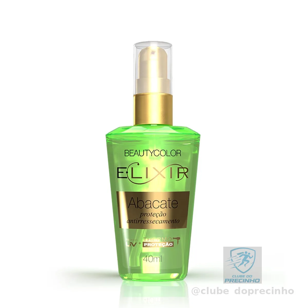 E.lixir Abacate - Proteção Antirressecamento - BEAUTYCOLOR - 40ml