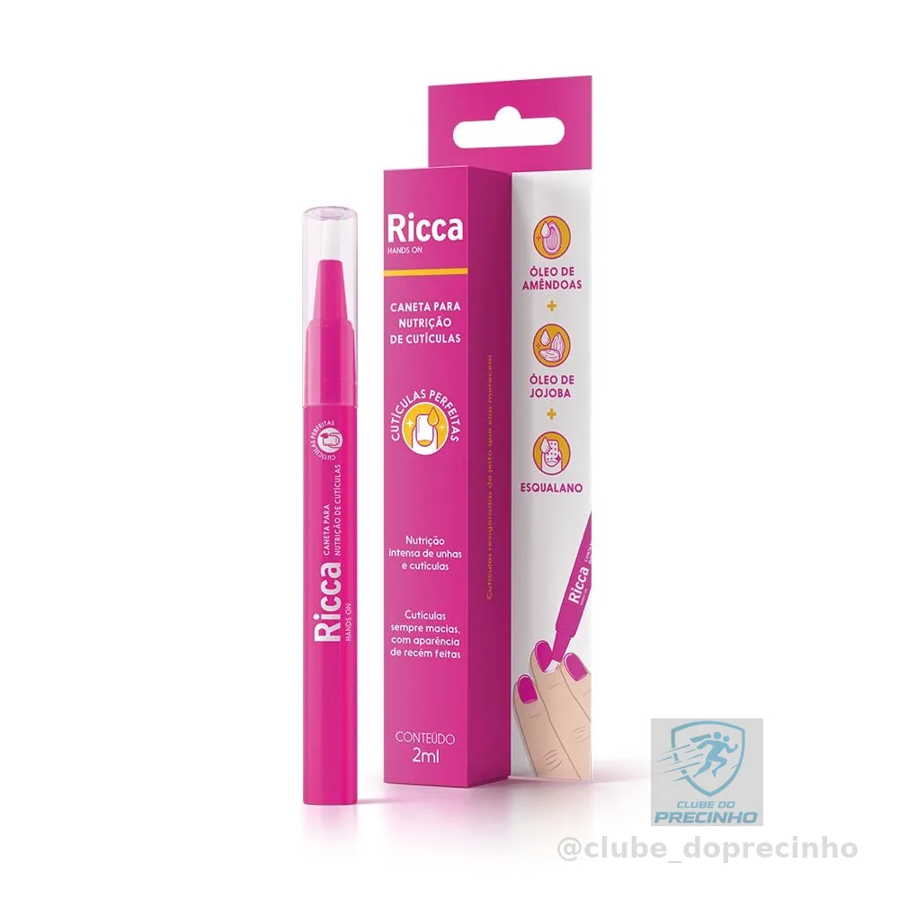 Ricca Caneta para Nutrição de Cutículas, 2ml