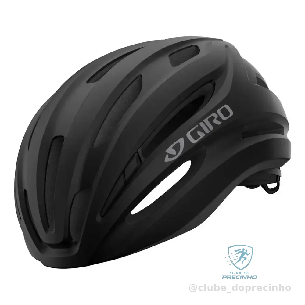 Capacete Bike Giro Isode Ii Sem Mips Ciclismo Preto Tamanho 54-61cm Único
