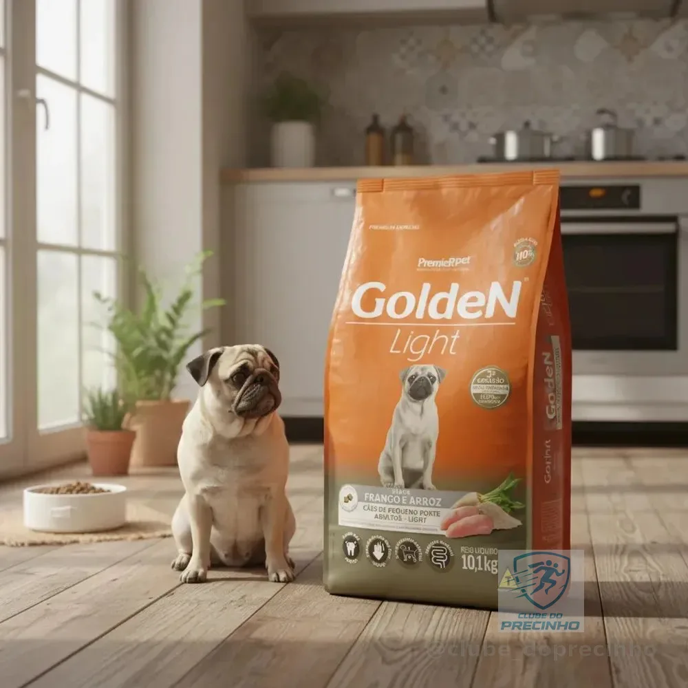 Ração Seca Golden Light Frango e Arroz para Cães Pequenos 10,1kg