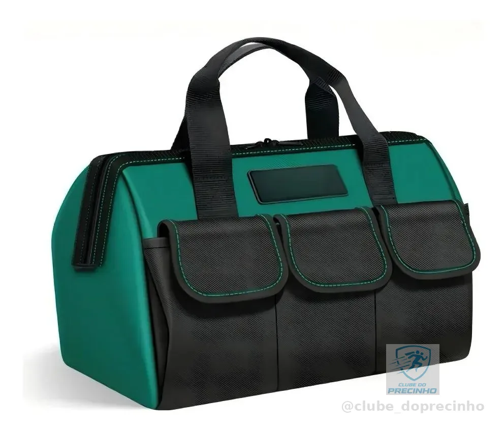 14 Polegada Bolsa De Ferramentas Forte Durvel Lona Engrossa Verde