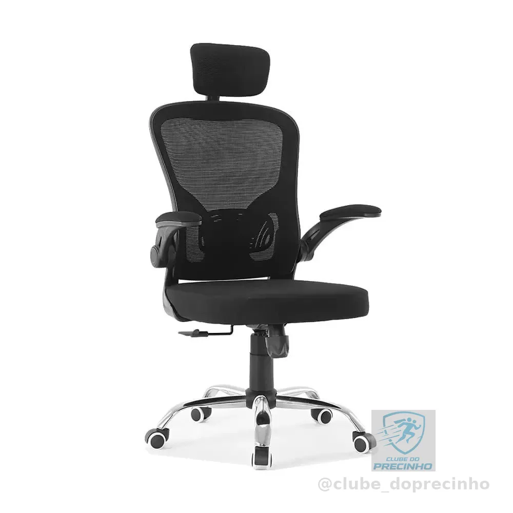 Cadeira Ergonômica de Escritório Giratória Malha Mesh Respirável Syberflex