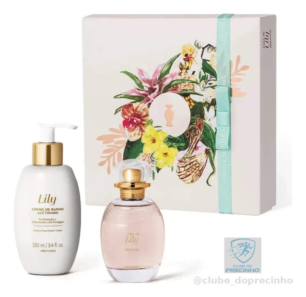 Presente L'eau De Lily Blanche O Boticário