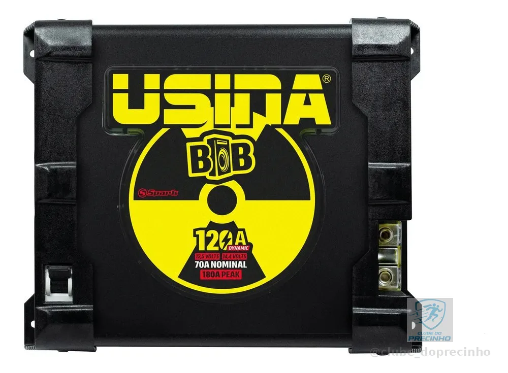 Fonte Automotiva Usina Spark 120A 12V Bivolt Linha Bob Dynamic