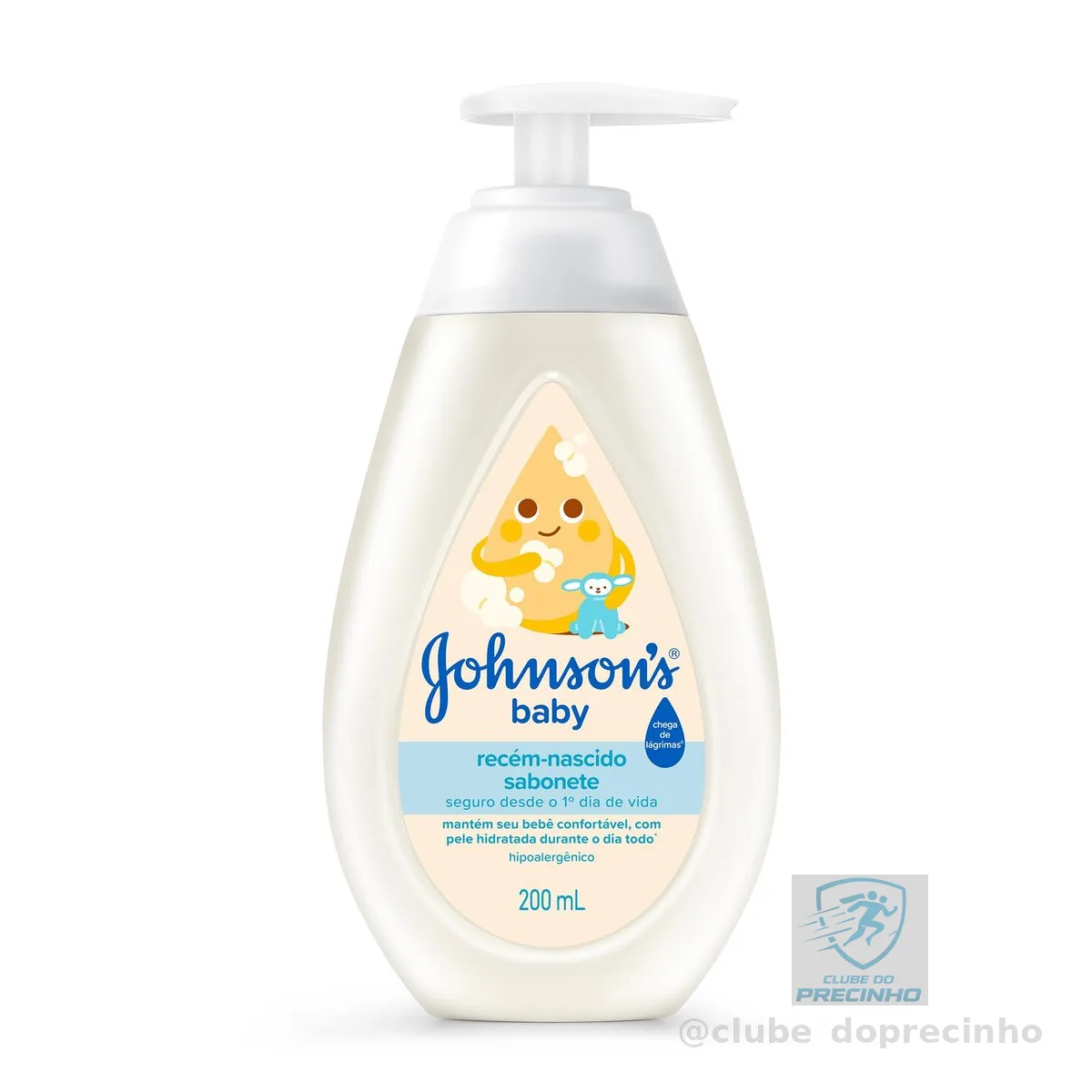 Johnson's Baby Sabonete Líquido Recém Nascido, 200ml