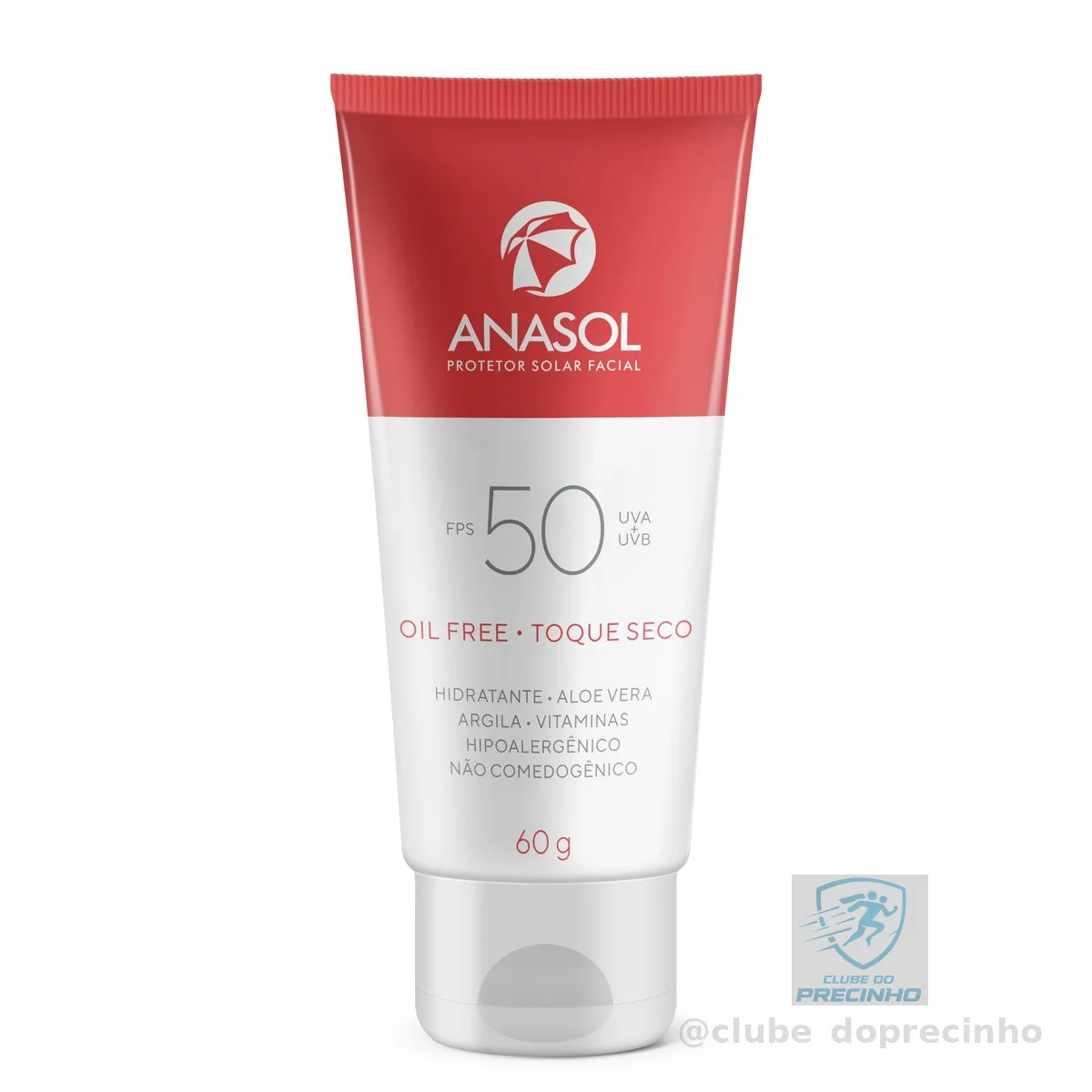 Anasol Protetor Solar Facial FPS 50-60g