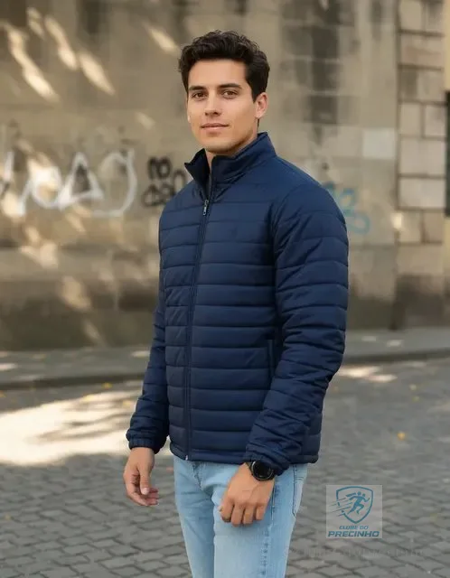 Jaqueta Masculina Puffer Bobojaco De Frio Blusa Inverno - P e G