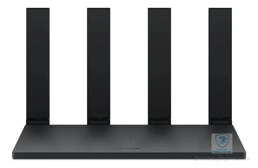 Roteador HUAWEI WiFi AX2S 5 GHz Wi-Fi 6 HarmonyOS Mesh+ EasyMeshVisualização de Diagnósticos do Wi-Fi Controle Parental Preto