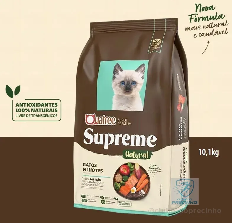 Quatree Supreme Gato Filhote Seca 10,1KG