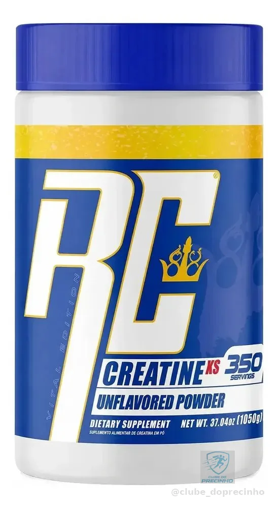 Creatina Monohidratada Ronnie Coleman 1,05kg Pura Sabor Natural