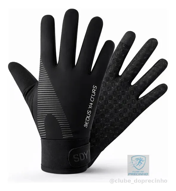 Luva Conforto Ciclismo Dedo Inteiro Bike Mtb Speed Promoção