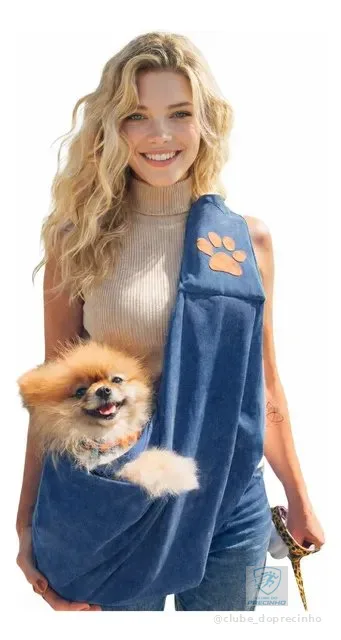 Bolsa Pet Grande Transversal Até 12 Kg A + Quentinha