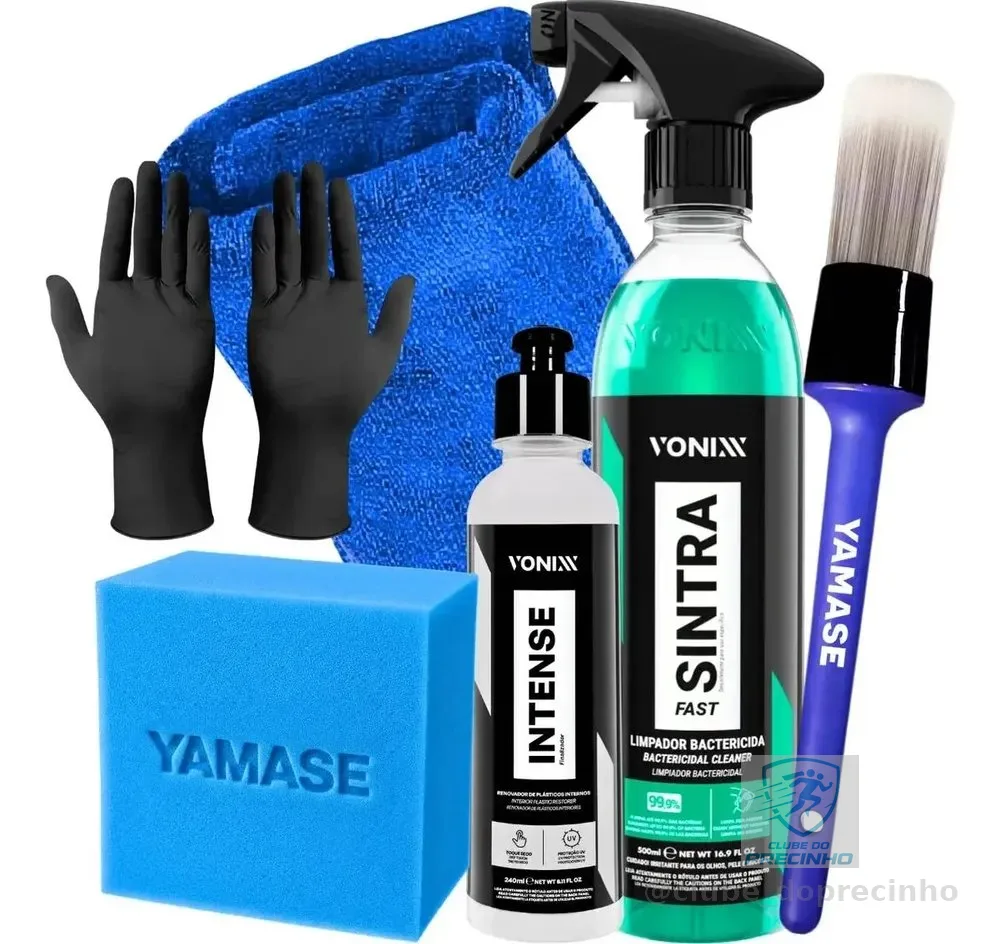 Kit Intense Renova Revitalizador Plástico Sintra Fast Vonixx