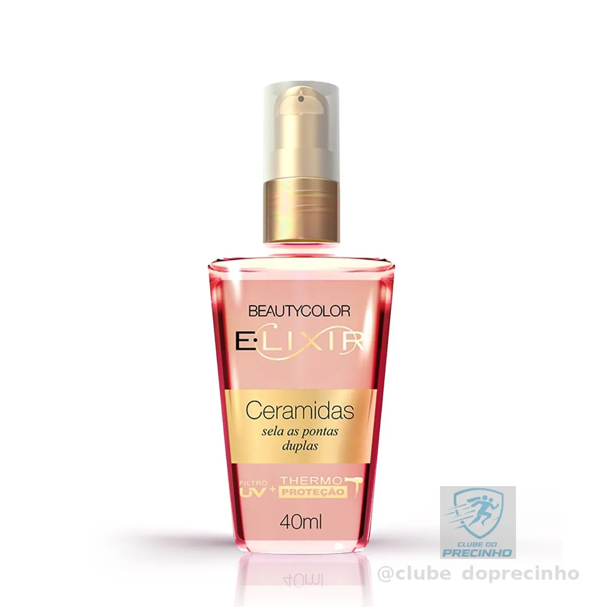 E.lixir Ceramidas - Sela as pontas duplas e Restaura os fios - BEAUTYCOLOR - 40ml