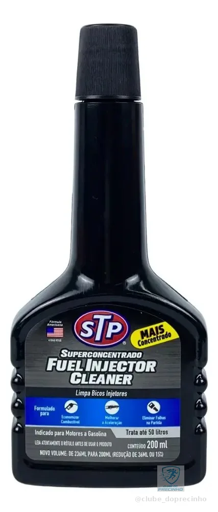Aditivo Limpa Bico Injetores Superconcentrado Stp Preto
