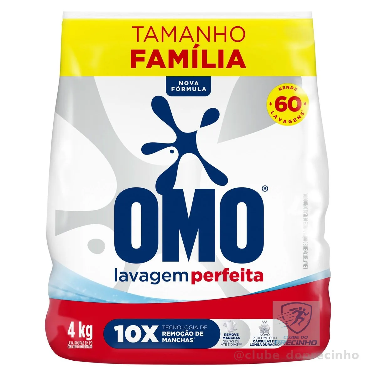 Omo Sabão em Pó Lavagem Perfeita 4Kg