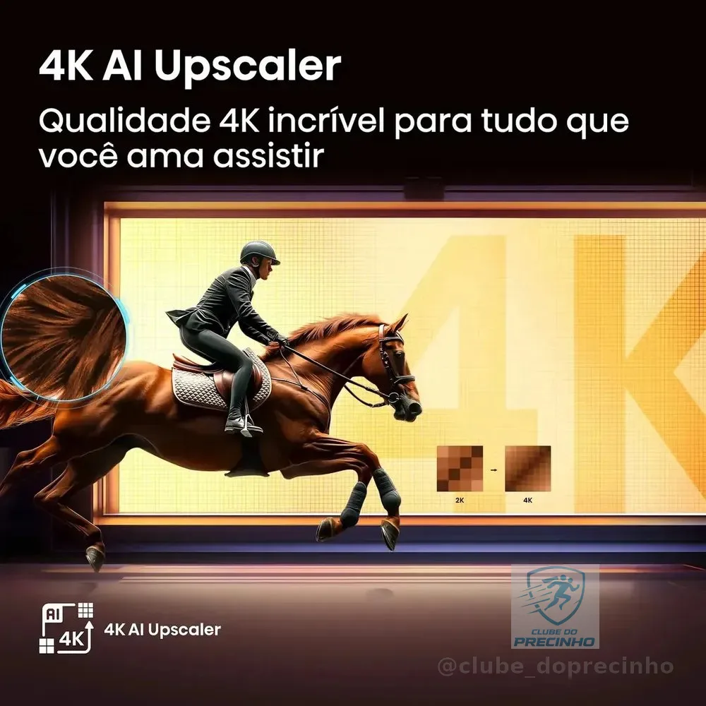 Smart TV Hisense HI-QLED 4K 55" Polegadas com Dolby Vision, Dolby Gaming e Alexa - 55Q6QV