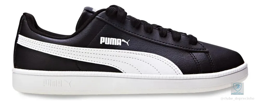 Tênis Casual Masculino E Feminino Up Puma Preto/branco Geométrico 40 Br