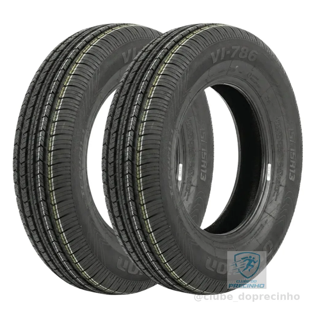 Kit 2 Pneus 175/75 R13 Mirage MR-166 84T Novos Aro 13