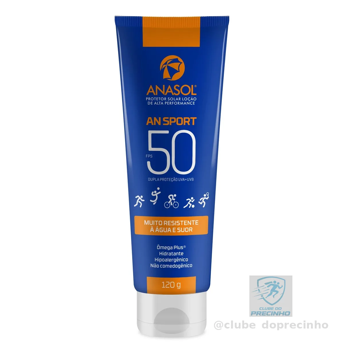 Anasol Protetor Solar Loção AN Sport FPS 50-120g