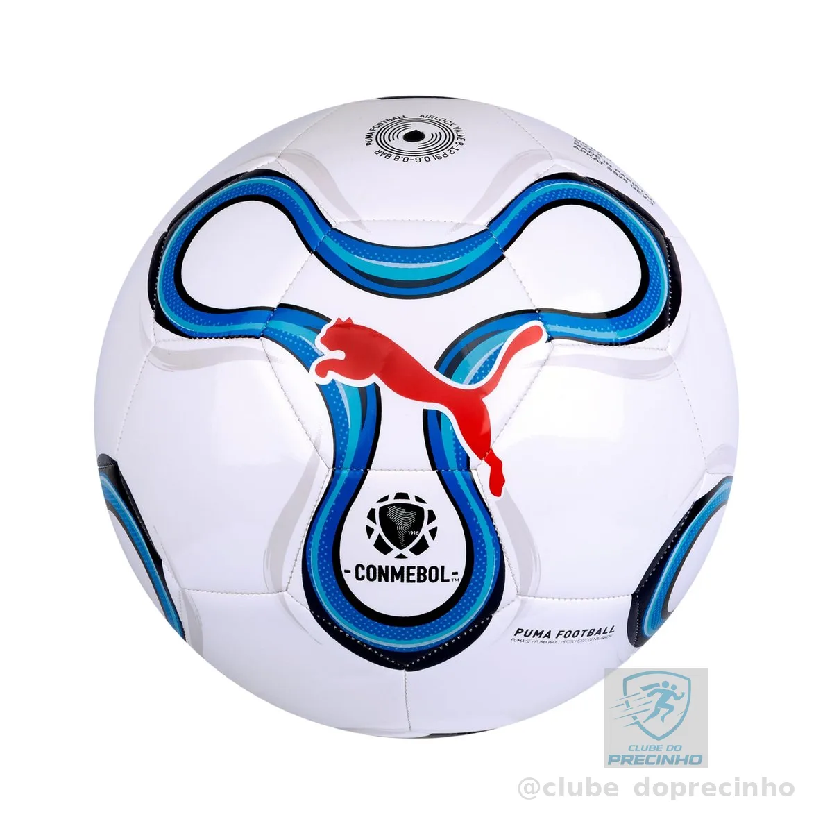 Bola Puma Cumbre Conmebol Libertadores Ms, Branco, Padrão