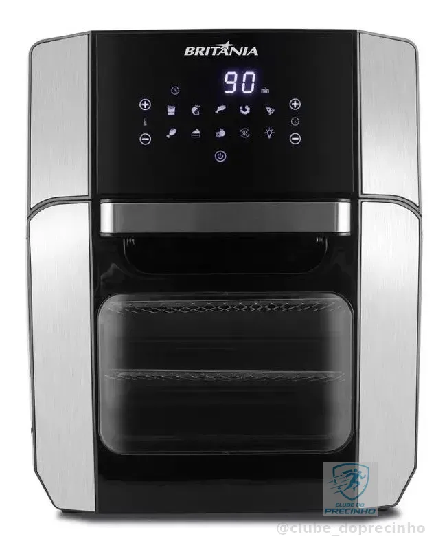 Fritadeira Air Fry Oven Bfr2100p 12 Litros 1800w Britânia Cor Preto