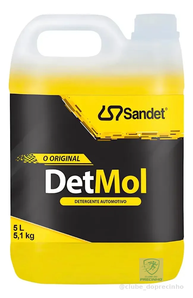 Shampoo Automotivo Detmol Detergente Limpeza Pesada Carro
