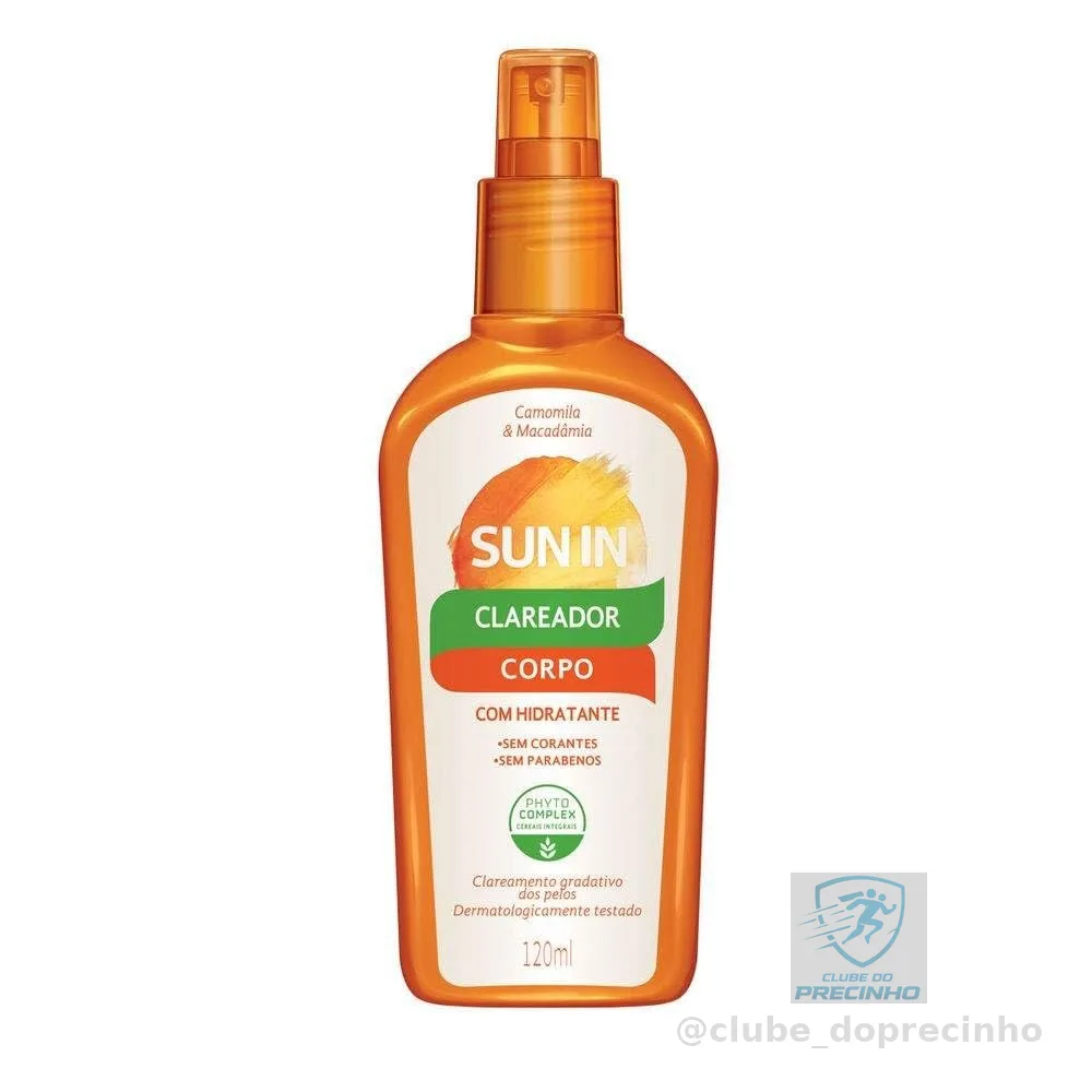 Giovanna Baby - Clareador Corporal Phytoervas 120Ml Sun In