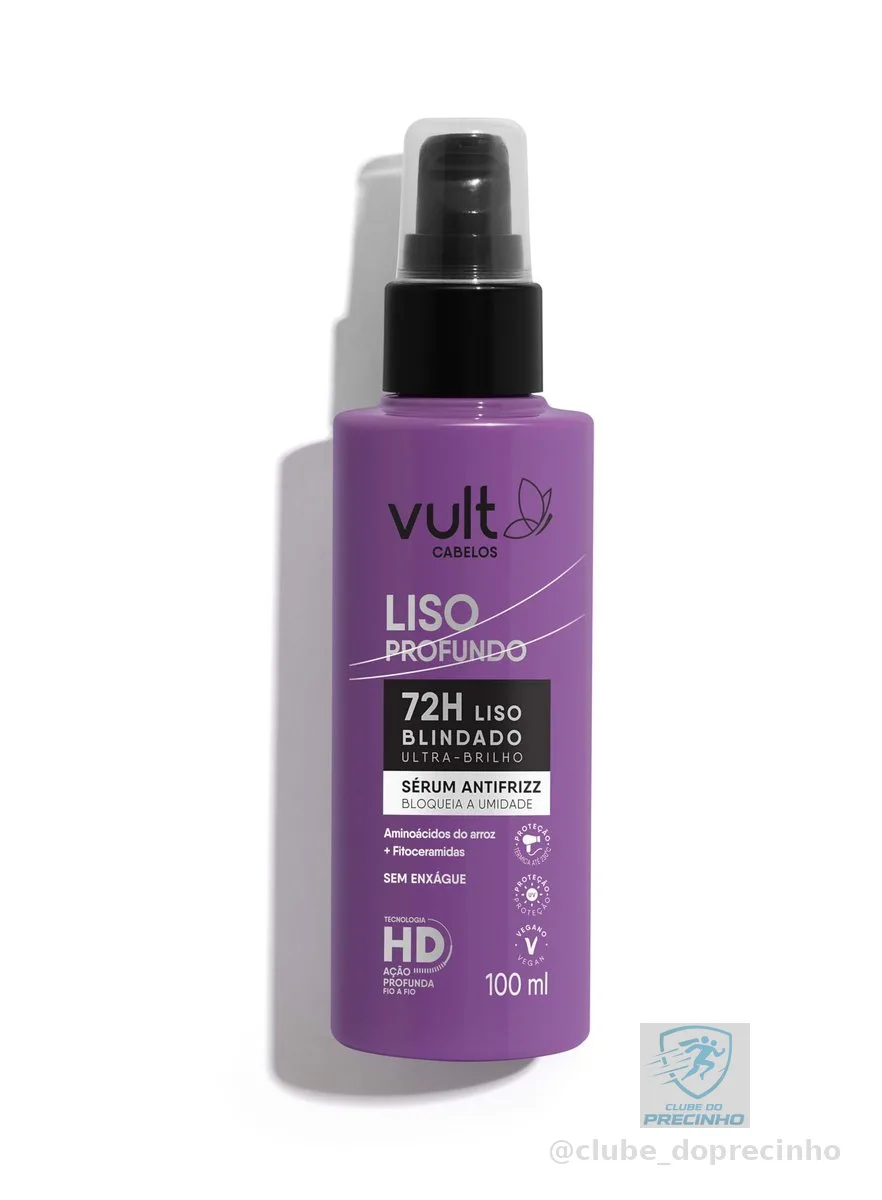 VULT SÉRUM CAPILAR LISOS ANTIFRIZZ 100ml