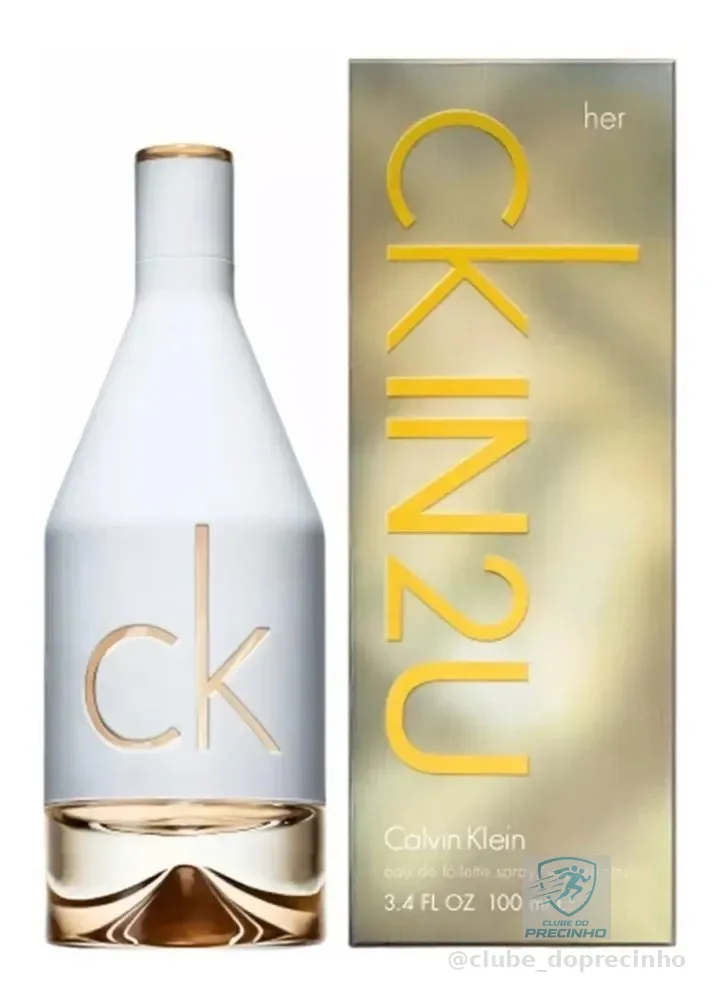 Perfume CK IN2U EDT Feminino 100ml Calvin Klein
