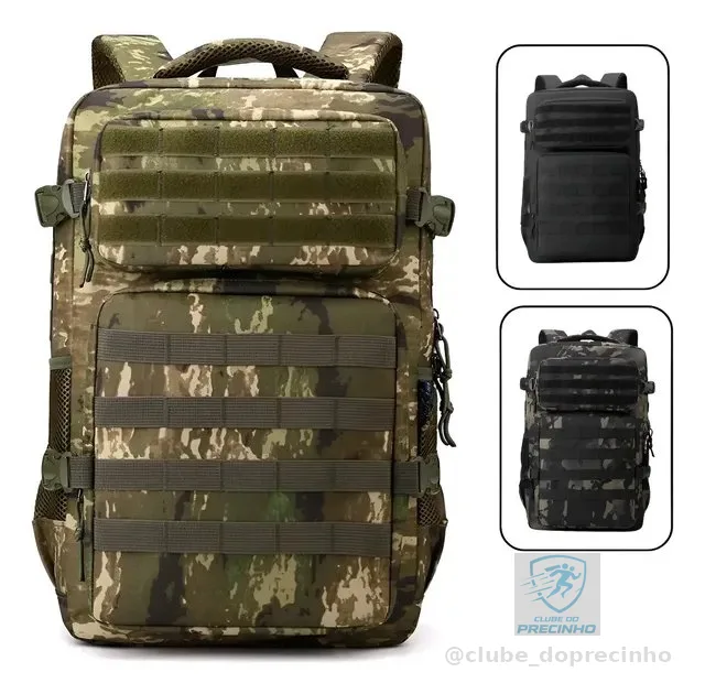 Mochila Tática Militar Impermeável 30 Litros Super Reforçada