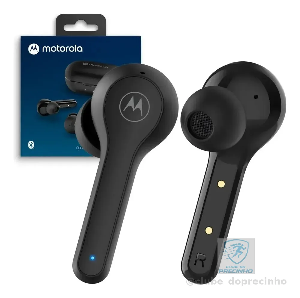 Fone De Ouvido Motorola Original Moto Buds 85 Sem Fio Ipx5 Cinza-escuro