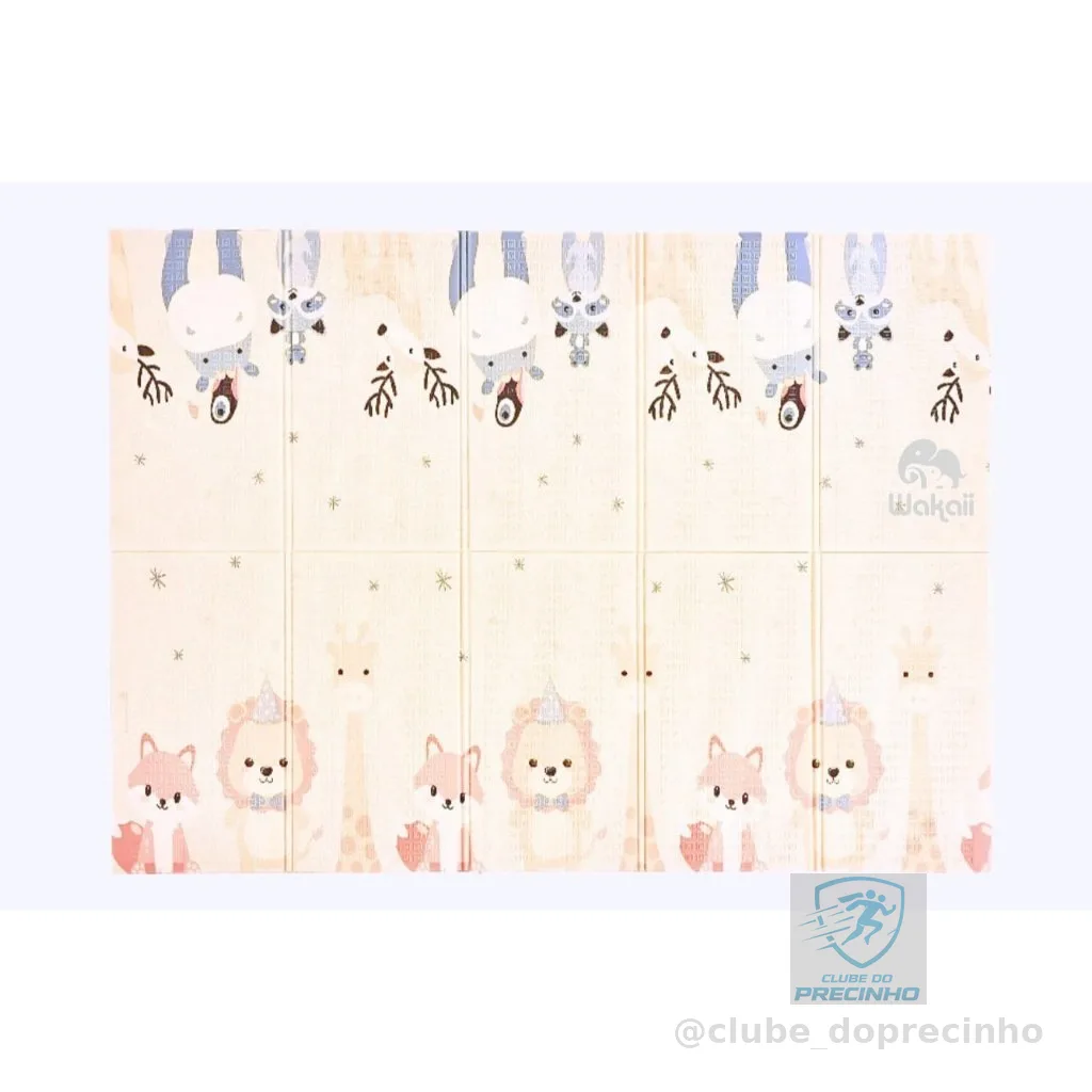 Tapete Tatame Dobrável Infantil 200x150cm