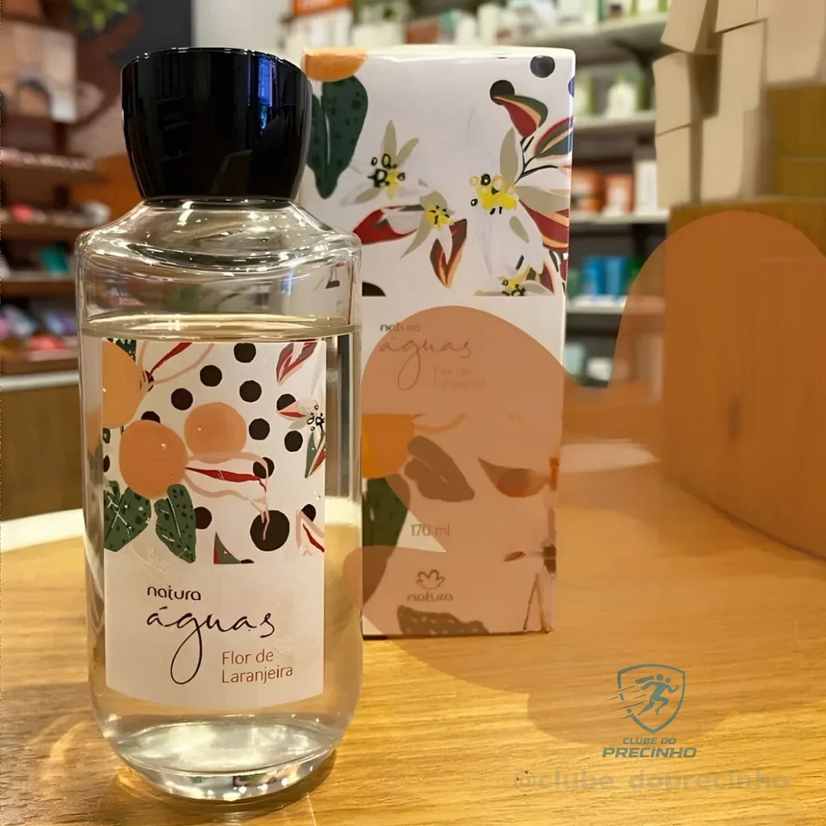 Colônia Águas Flor De Laranjeira Naturafeminino 170 Ml