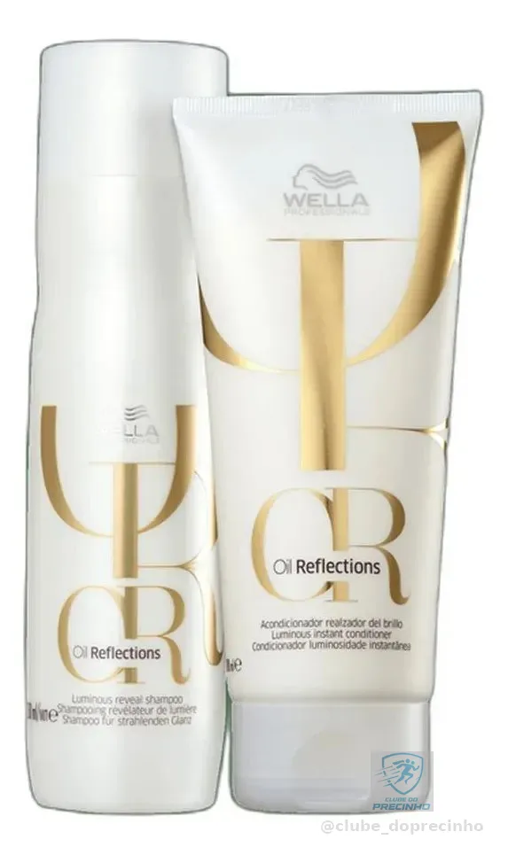 Kit Wella Professionals Oil Reflections Duo (2 Produtos) Única