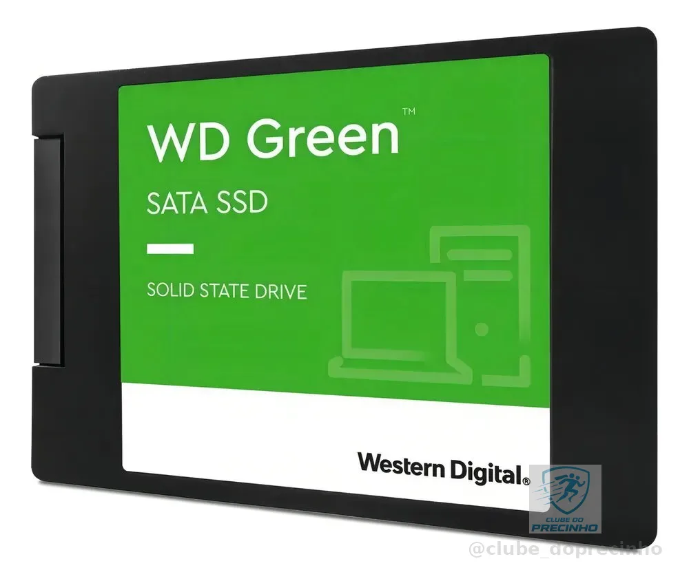 Disco sólido interno Western Digital WD Green WDS100T3G0A 1TB verde