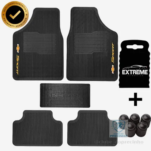 Tapete Chevrolet Otimizado - 5 Peças - Tapete Automotivo Universal