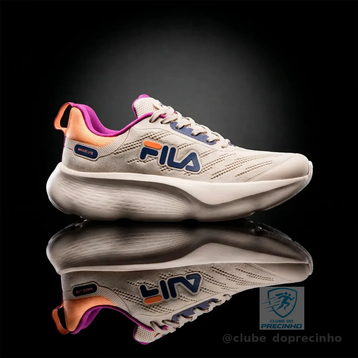 Tênis Fila Maxxi Lite Feminino Caminhada Leve Confortável